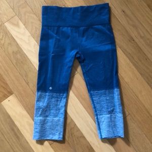 Lululemon Capri yoga pants
